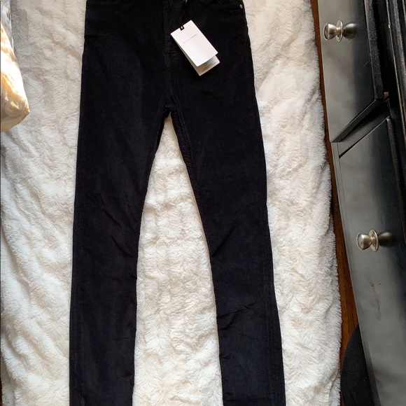 ZARA Velvet Skinny Pants - Picture 3 of 7